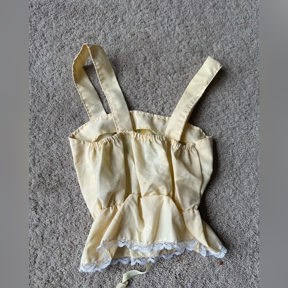 Girls VTG floral tank top 5 - Picture 3 of 5